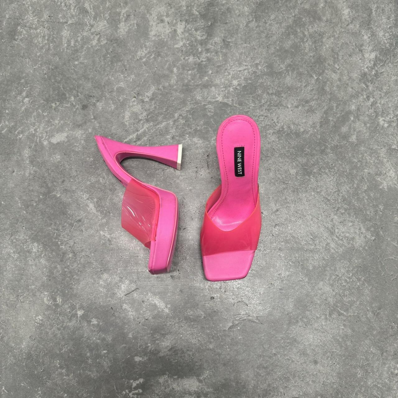 Pink Barbie Heels Size 6.5W