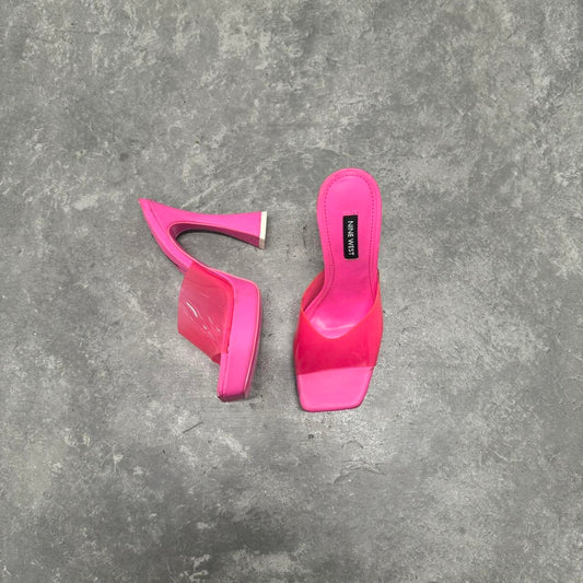 Pink Barbie Heels Size 6.5W