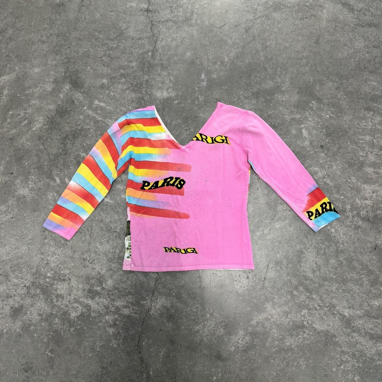 Y2K Paris Graphic Shirt